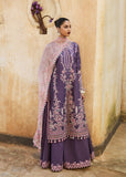 Hussain Rehar Luxury Lawn Unstitched Embroidered 3Pc Suit D-08 Irris