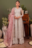 Farasha Luxury Formal Embroidered Net Unstitched 3Pc Suit - Isabel