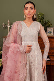 Farasha Luxury Formal Embroidered Net Unstitched 3Pc Suit - Isabel