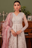 Farasha Luxury Formal Embroidered Net Unstitched 3Pc Suit - Isabel