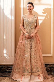 Mushq Mann Mein Tu Embroidered Net Unstitched 3Pc Suit MWD-07 ISHARAY