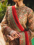 Saira Shakira Embroidered Organza Unstitched Wedding Suit - ISLA