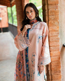 Roheenaz Reverie Embroidered Lawn Unstitched 3Pc Suit RNZ2501B Islene