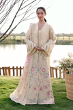 Zarposh Summer Soiree Embroidered Luxury Lawn Unstitched 3Pc Suit - Ismera