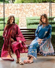 Roheenaz Reverie Embroidered Lawn Unstitched 3Pc Suit RNZ2501A Isoria