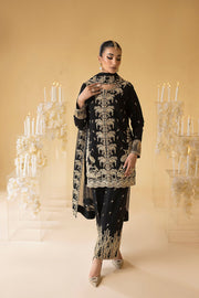 Nuriyaa Mystic Luxury Formal Unstitched 3 Piece Suit - JADE