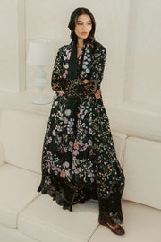 Ayzel Amore Embroidered Unstitched Lawn 3Pc Suit - JADE