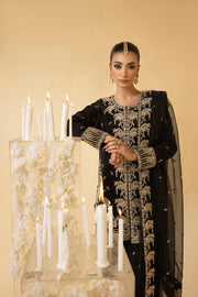 Nuriyaa Mystic Luxury Formal Unstitched 3 Piece Suit - JADE
