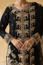 Nuriyaa Mystic Luxury Formal Unstitched 3 Piece Suit - JADE
