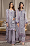 Alizeh Fashion Aqs-e-Dast Unstitched 3Pc Chiffon Suit D-03 Jahanara