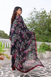 Feathers Premium Printed Lawn Unstitched 3Pc Suit JENNIFER-FT134