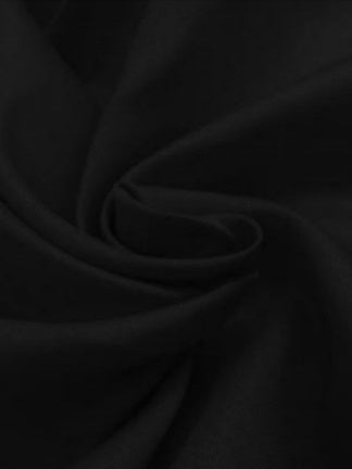 Almas by Multi Fibers Men's Unstitched Blended Fabric Suit - JET BLACK