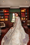 Alif by AJR Couture Embroidered Net Unstitched 3Pc Suit - JEWEL