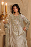 Emaan Adeel Celeste Embroidered Mesoury Unstitched 3Pc Suit - JEWEL