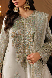 Emaan Adeel Celeste Embroidered Mesoury Unstitched 3Pc Suit - JEWEL