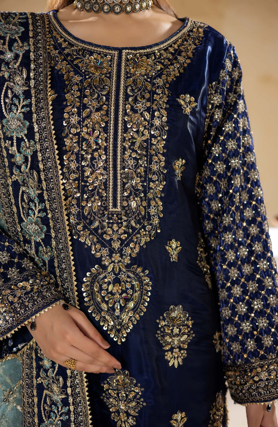 Imrozia Serene Aurelia Ready to Wear Luxury Formal 3Pc Suit JF-41 A Astra