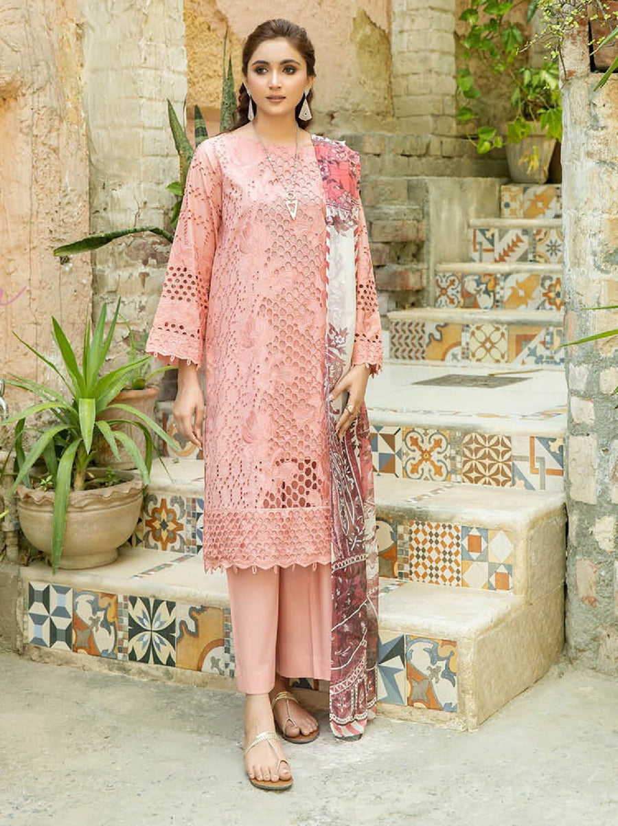 Camila by Johra Chikankari Lawn Unstitched 3 Piece Suit JH-642