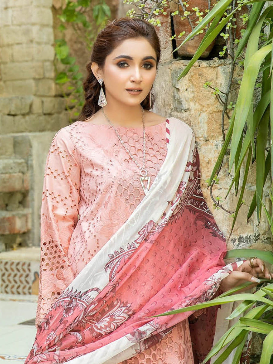 Camila by Johra Chikankari Lawn Unstitched 3 Piece Suit JH-642