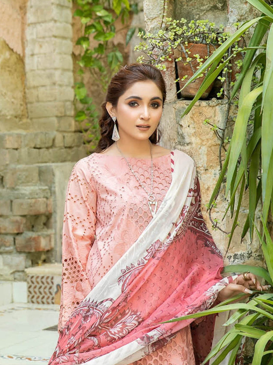 Camila by Johra Chikankari Lawn Unstitched 3 Piece Suit JH-642