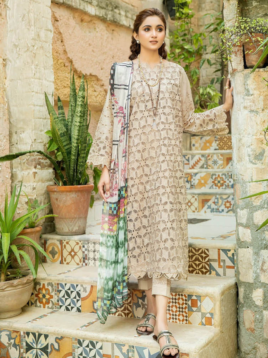 Camila by Johra Chikankari Lawn Unstitched 3 Piece Suit JH-646
