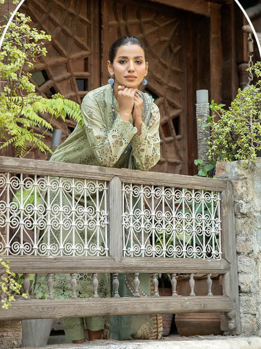 Camila by Johra Chikankari Lawn Unstitched 3 Piece Suit JH-647