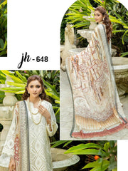Camila by Johra Chikankari Lawn Unstitched 3 Piece Suit JH-648