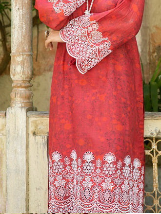 Coco by Johra Embroidered Chikankari Lawn Unstitched 2Pc Suit JH-670