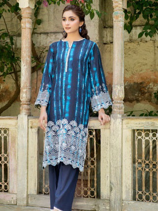 Coco by Johra Embroidered Chikankari Lawn Unstitched 2Pc Suit JH-672