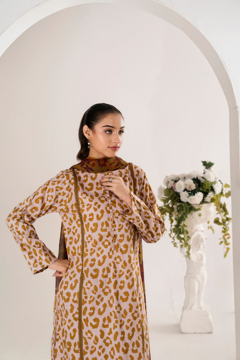 Feathers Premium Printed Lawn Unstitched 3Pc Suit JOVELL-FT700