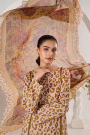 Feathers Premium Printed Lawn Unstitched 3Pc Suit JOVELL-FT700