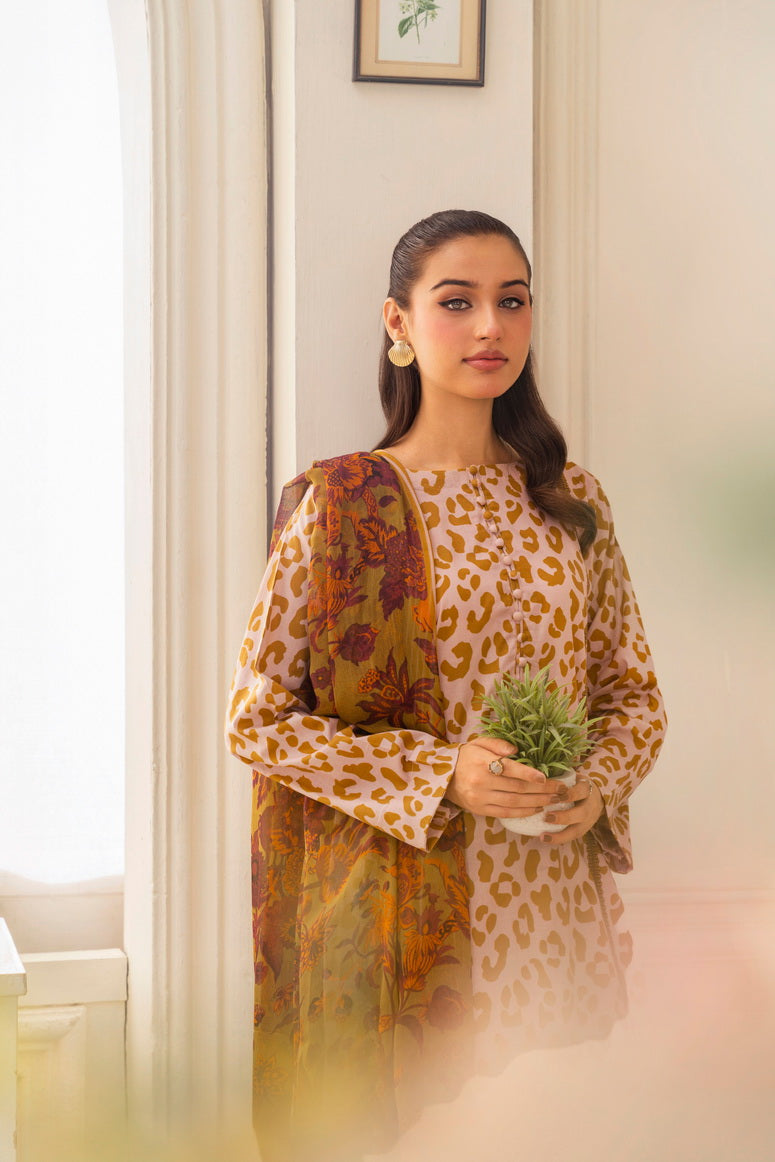 Feathers Premium Printed Lawn Unstitched 3Pc Suit JOVELL-FT700