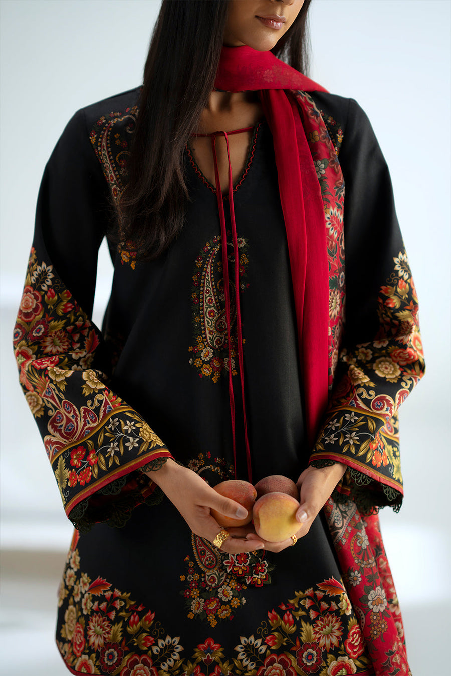 Joolie by Saira Rizwan Printed Cambric Unstitched 3Pc Suit JPU25-01