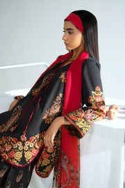 Joolie by Saira Rizwan Printed Cambric Unstitched 3Pc Suit JPU25-01