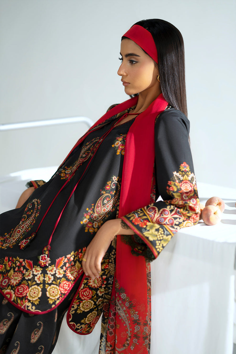 Joolie by Saira Rizwan Printed Cambric Unstitched 3Pc Suit JPU25-01
