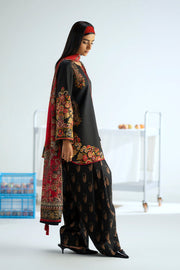 Joolie by Saira Rizwan Printed Cambric Unstitched 3Pc Suit JPU25-01