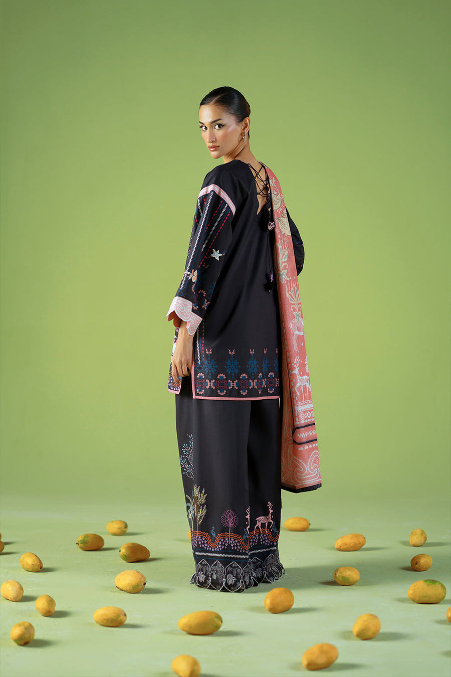 Joolie by Saira Rizwan Printed Cambric Unstitched 3Pc Suit JPU25-04