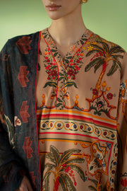 Joolie by Saira Rizwan Printed Cambric Unstitched 3Pc Suit JPU25-05