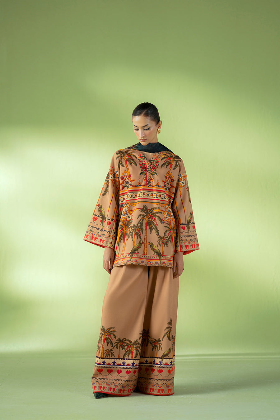 Joolie by Saira Rizwan Printed Cambric Unstitched 3Pc Suit JPU25-05