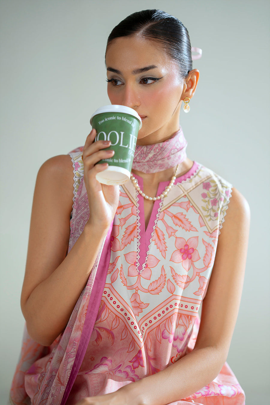 Joolie by Saira Rizwan Printed Cambric Unstitched 3Pc Suit JPU25-10