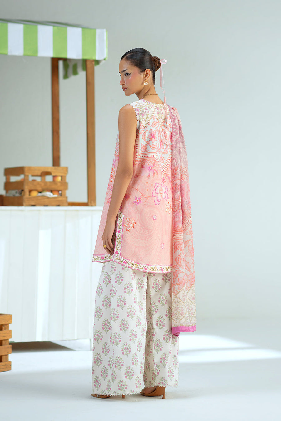 Joolie by Saira Rizwan Printed Cambric Unstitched 3Pc Suit JPU25-10