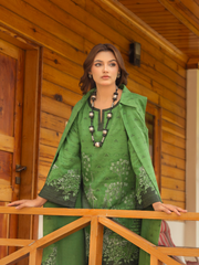 Gul Ahmed Embroidered Khaddar Jacquard Unstitched 2Pc Suit JT-42020