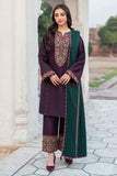 Delia by Jazmin Embroidered Khaddar Unstitched 3Pc Suit DW'24 D1