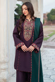 Delia by Jazmin Embroidered Khaddar Unstitched 3Pc Suit DW'24 D1