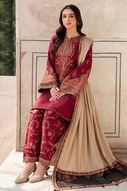 Delia by Jazmin Embroidered Khaddar Unstitched 3Pc Suit DW'24 D3