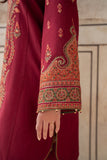 Delia by Jazmin Embroidered Khaddar Unstitched 3Pc Suit DW'24 D3