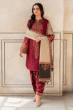 Delia by Jazmin Embroidered Khaddar Unstitched 3Pc Suit DW'24 D3