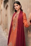 Delia by Jazmin Embroidered Khaddar Unstitched 3Pc Suit DW'24 D9