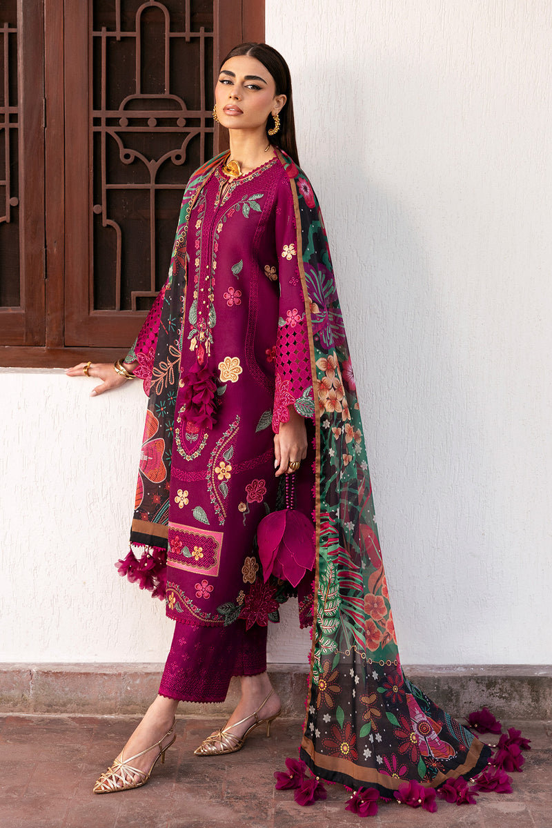 Shahkaar by Jazmin Embroidered Lawn Unstitched 3Pc Suit SL26-D01