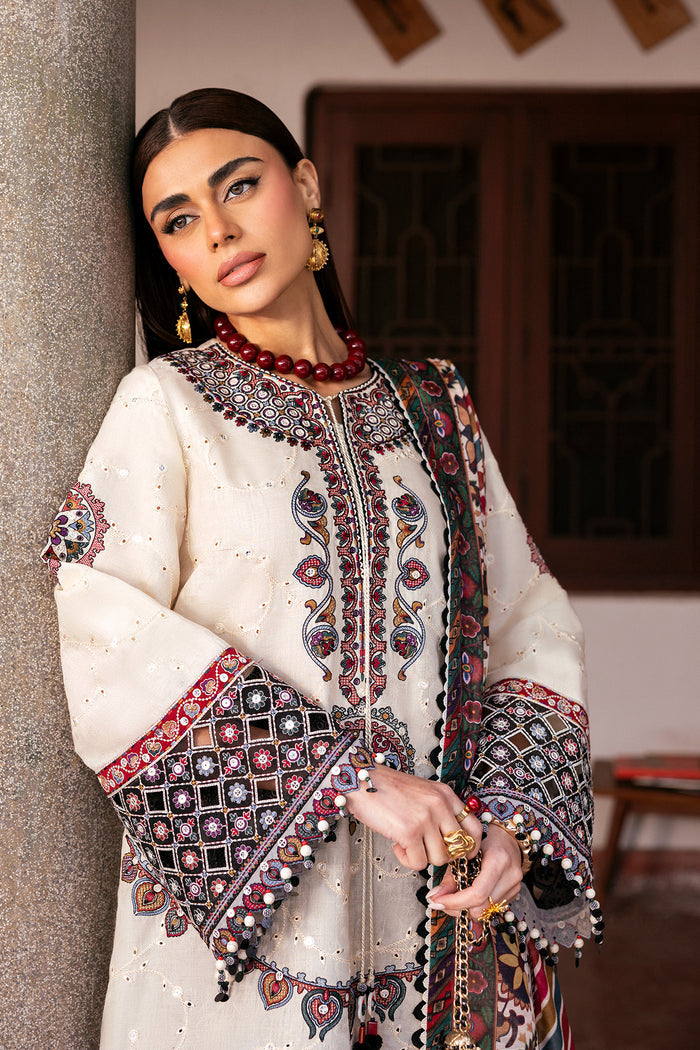 Shahkaar by Jazmin Embroidered Lawn Unstitched 3Pc Suit SL26-D02