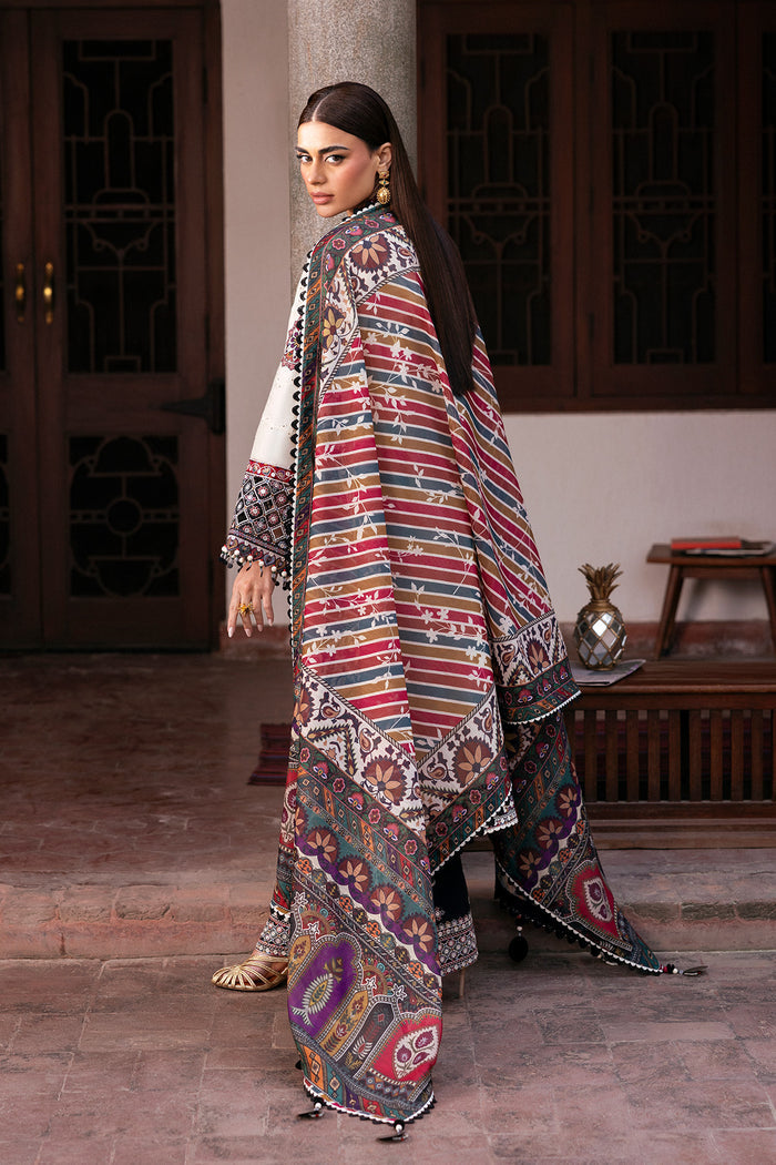Shahkaar by Jazmin Embroidered Lawn Unstitched 3Pc Suit SL26-D02